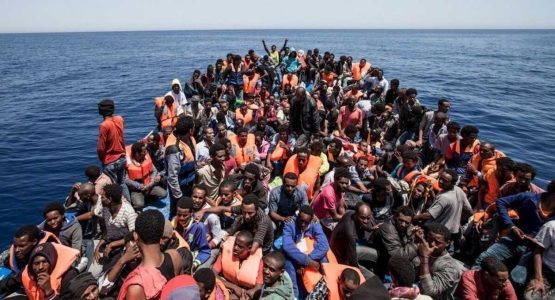 60 مهاجر غیرقانونی در دریای مدیترانه غرق شدند