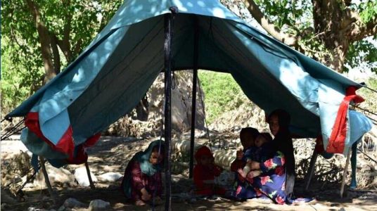 سیل در افغانستان؛ 40 هزار کودک در «بغلان» بی خانمان شدند