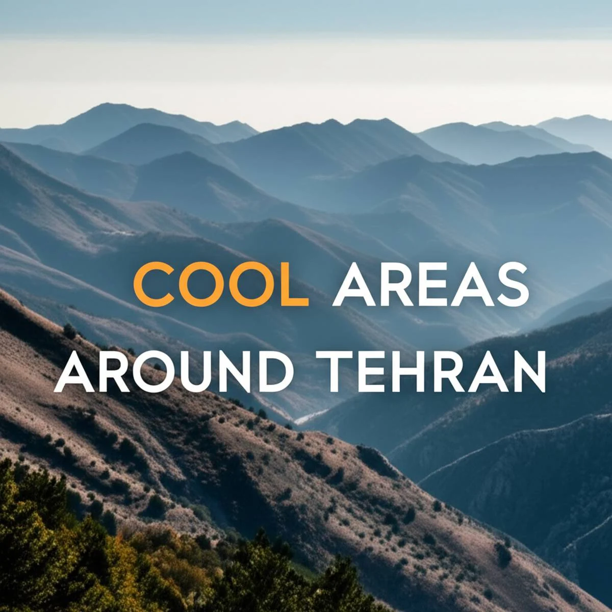مناطق خنک اطراف تهران