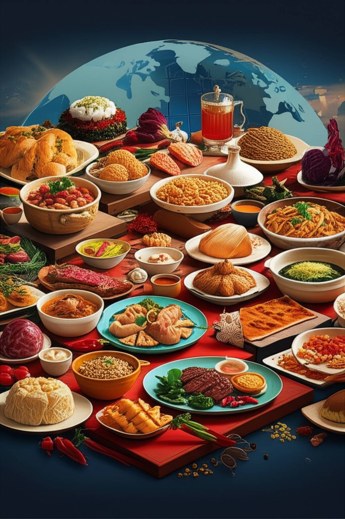 معروفترین غذاهای دنیا | راهنمای کامل طعم های بین المللی
