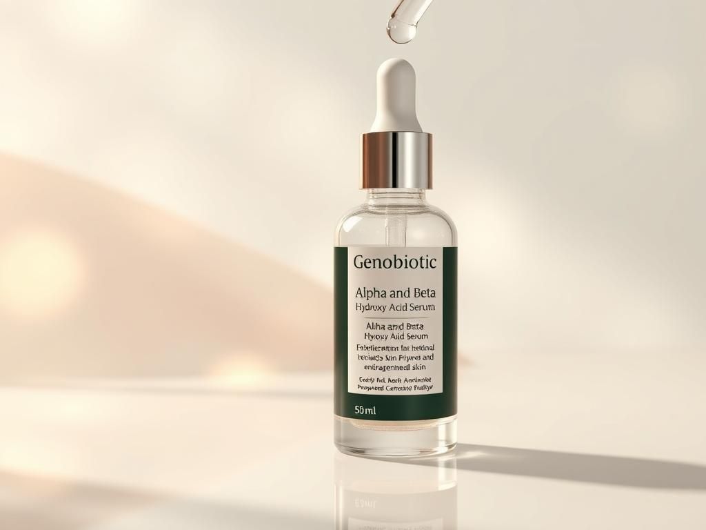 سرم آلفا و بتا هیدروکسی اسید ژنوبایوتیک | نقد و بررسی کامل